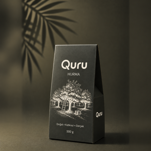 Quru Hurma 500 g ambalajı